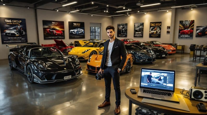 Akram Ojjeh Junior : Transformateur de Passion en Empire dans l'Univers Automobile