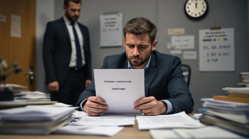 Comment réagir face à un complément de salaire non payé en cas d'arrêt maladie ?