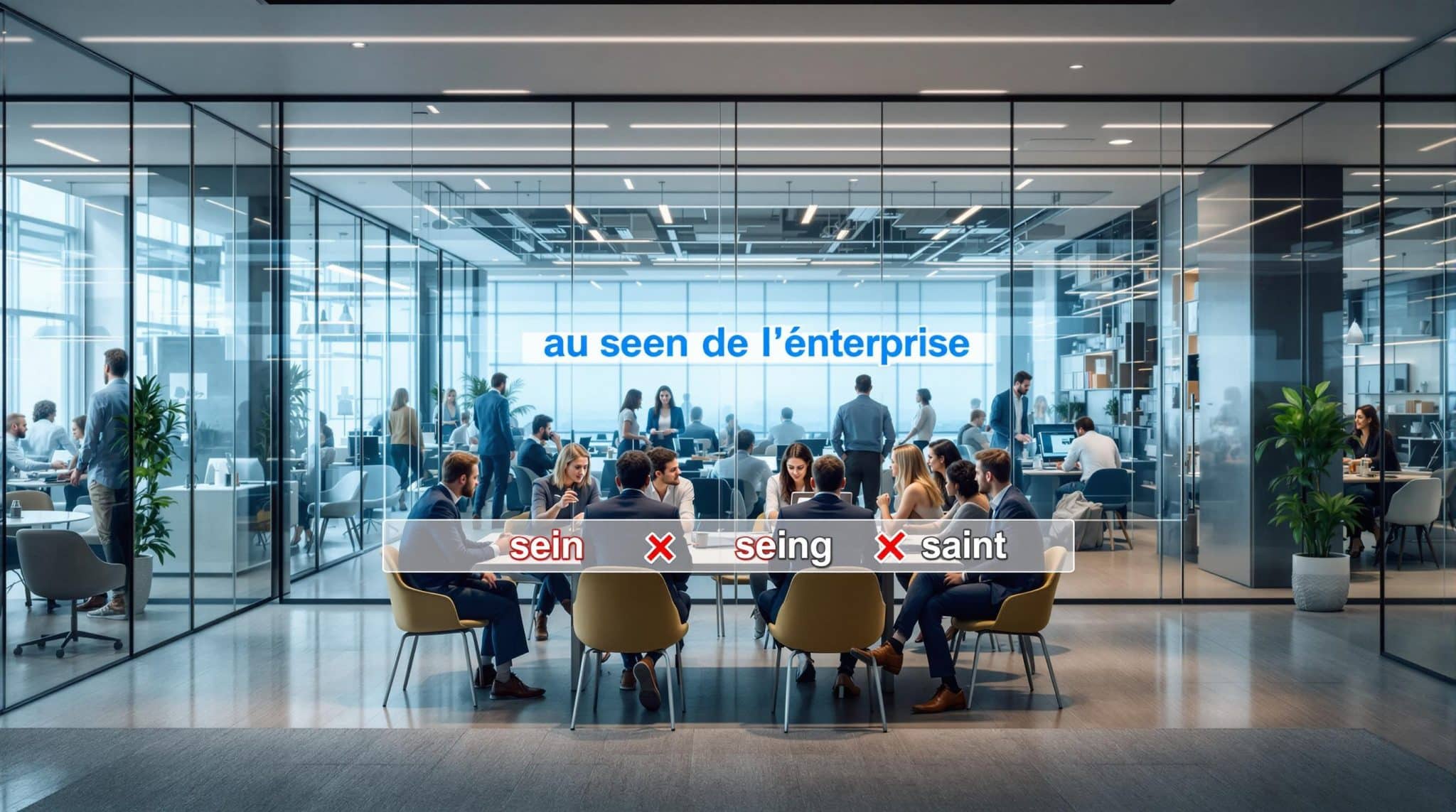 Comprendre et utiliser correctement l'expression "au sein de l'entreprise"