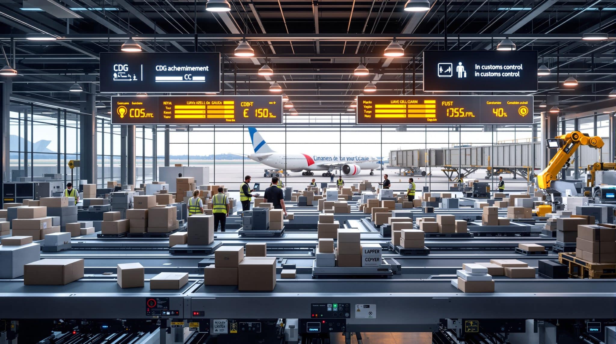 Acheminement CC à Roissy : guide complet du traitement des colis à l'aéroport Charles de Gaulle