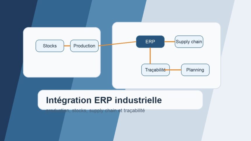 Tableau de pilotage ERP pour l industrie